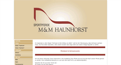 Desktop Screenshot of haunhorst.com