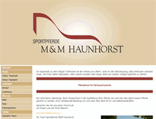 Tablet Screenshot of haunhorst.com